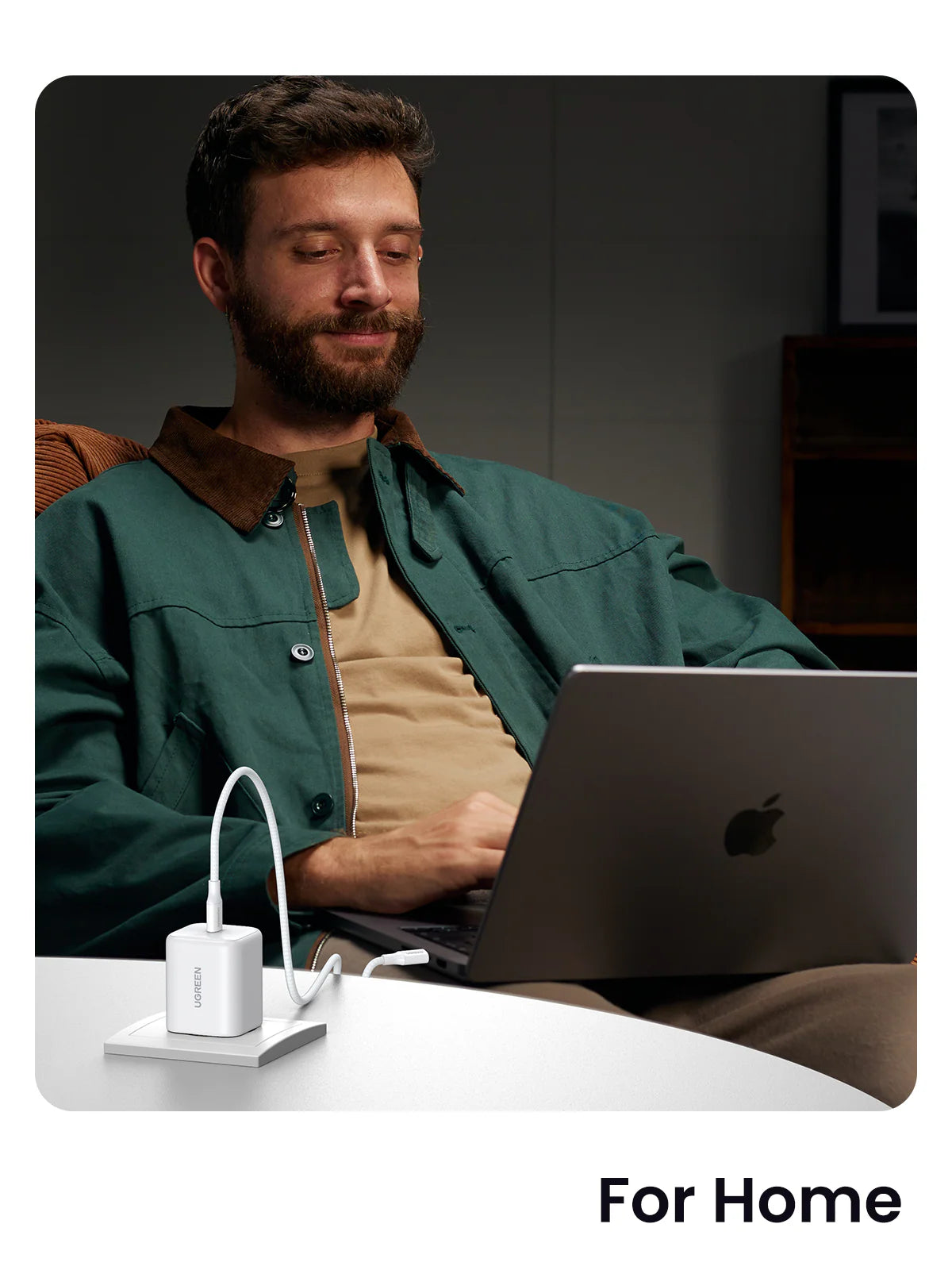 UGREEN 45W USB-C GaN Fast Charger EU - white