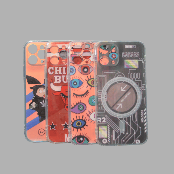 For iP 11 Pro IDM Silicon Printed Covers