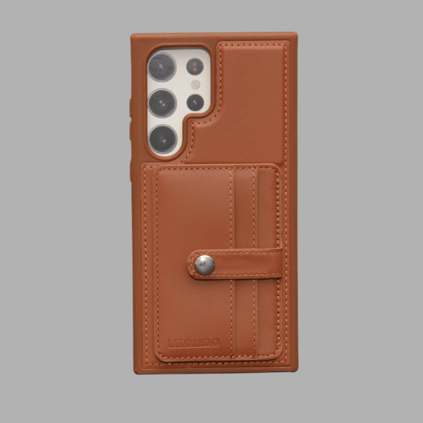 For S23 Ultra Premium Samsung Leather cover With Wallet