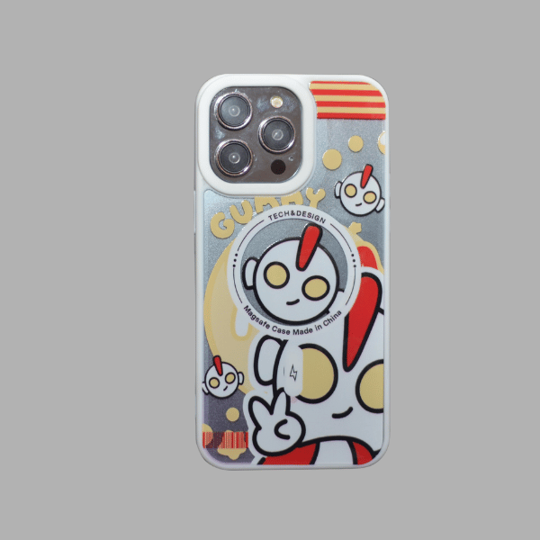 For iP 14 Pro Max Printed Magsafe Case