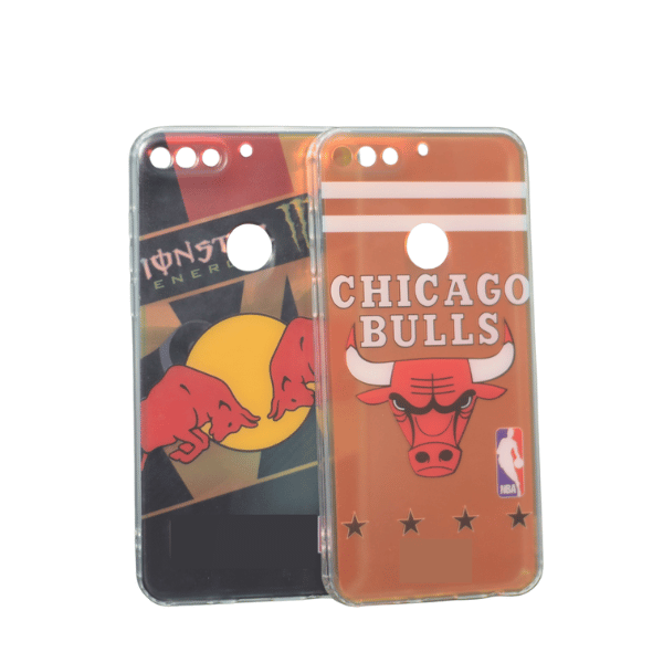 For y7 2018 Huawei IDM Silicon Printed Covers