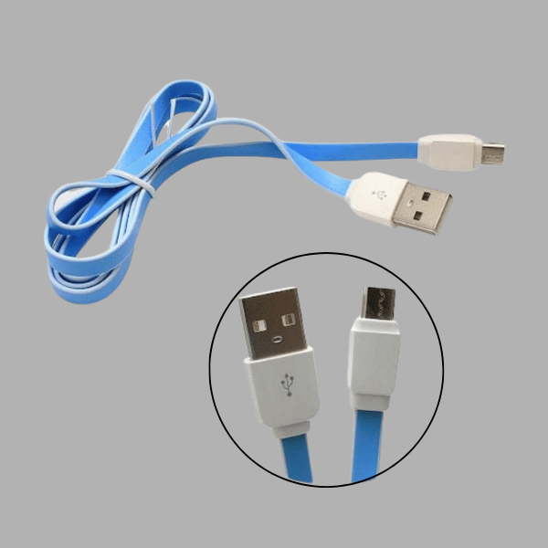 Cable LDNIO For Android ,1 Meter,Blue