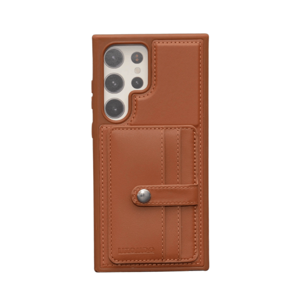 For S23 Ultra Premium Samsung Leather cover With Wallet