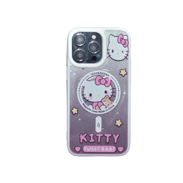 For iP 15 Pro Max Printed Magsafe Case