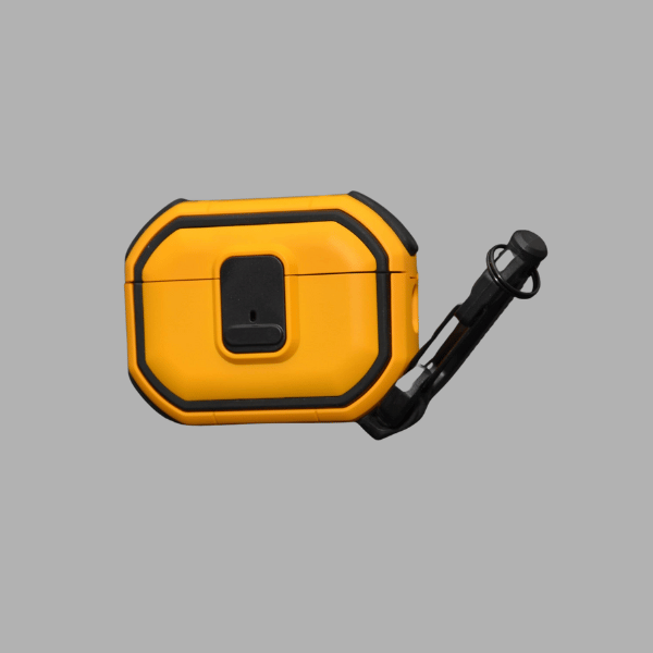 For Airpods Pro 2 Protective Case -Switch Button Hybrid With Belt Loop