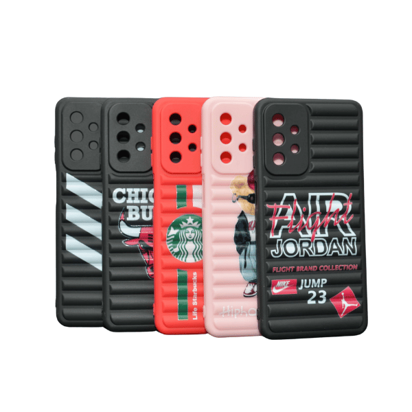 غطاء سيليكون مطبوع لهاتف Samsung A23