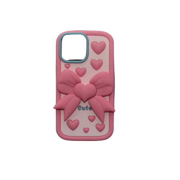 جراب سيليكون ثلاثي الأبعاد كرتوني بأشكال ناعمة لأيفون 12 برو ماكس