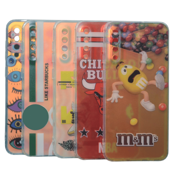 For A50 Samsung IDM Silicon Printed Covers