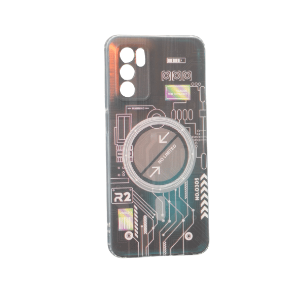 أغطية سيليكون مطبوعة لهاتف Oppo IDM A16