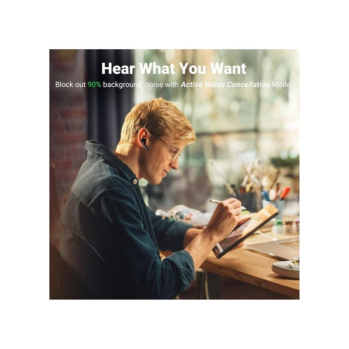 سماعات أذن لاسلكية UGREEN WS106 HiTune T3 بخاصية إلغاء الضوضاء النشطة