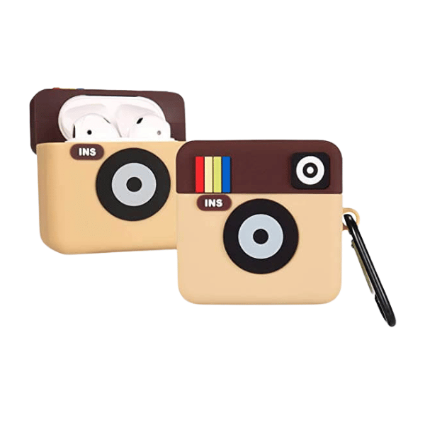 حافظة سيليكون لسماعات ايربودز 1/2 بتصميم كرتوني