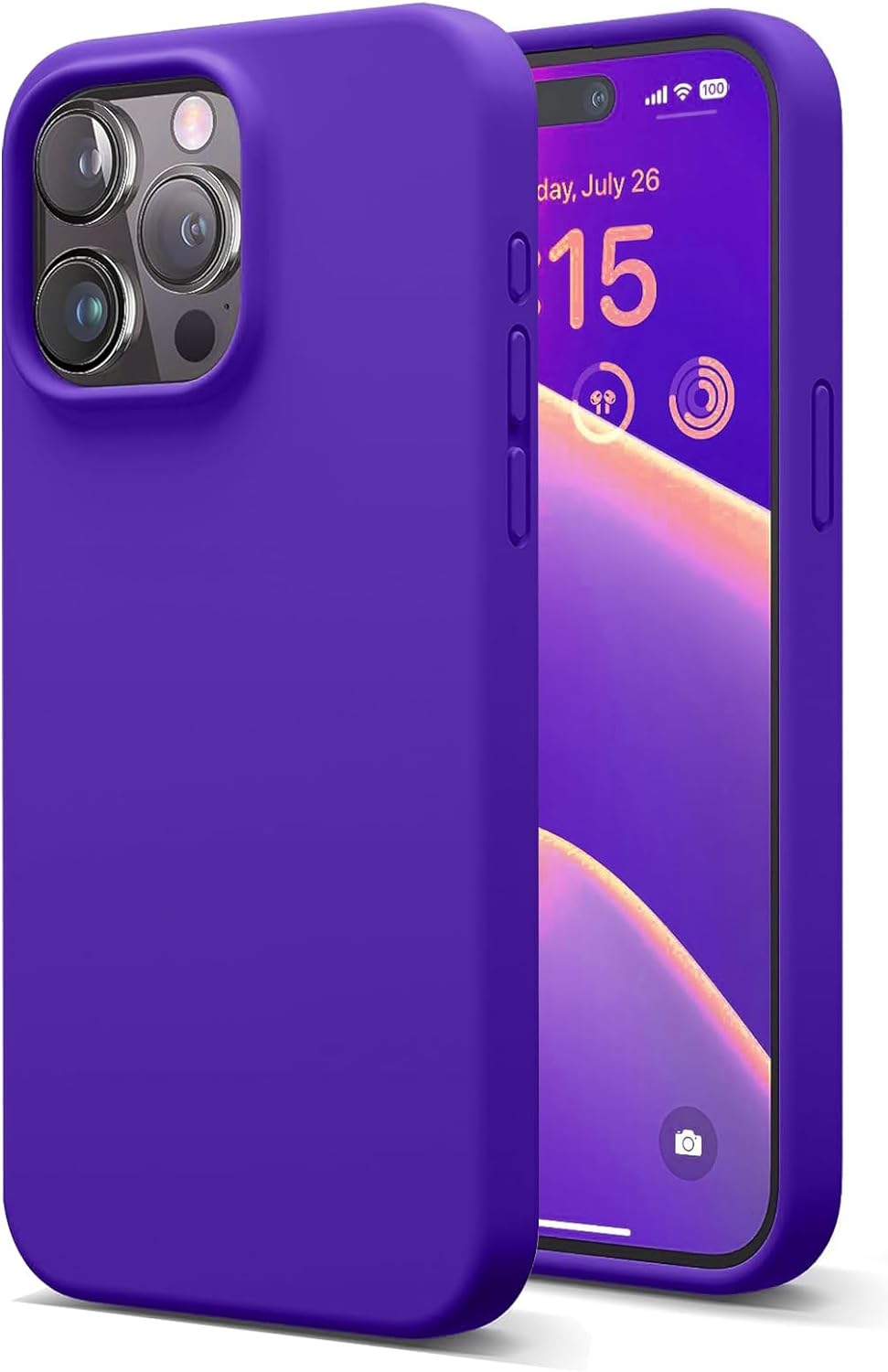 For iP 12 Pro Max Silicon Covers