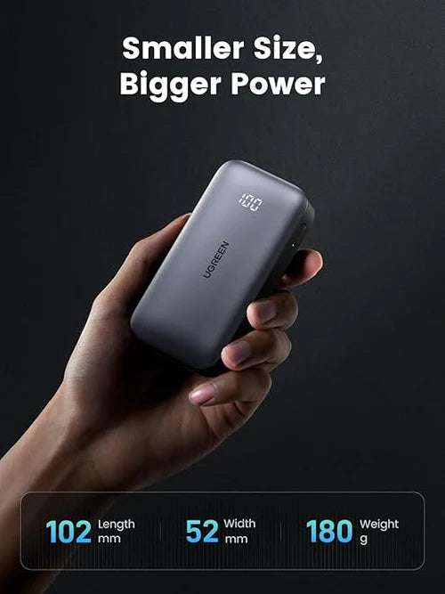 بطارية UGREEN 10000mAh للشحن السريع ثنائي الاتجاه
باور بانك 30 وات-PB208
