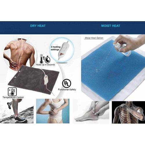 I - Cheim Comfort Heal Heating Pad - Size 30*60 CM - Grey