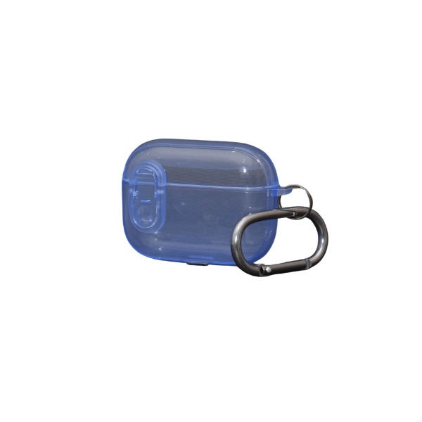 حافظة سيليكون شفافة جديدة لسماعات ايربودز برو مع مشابك