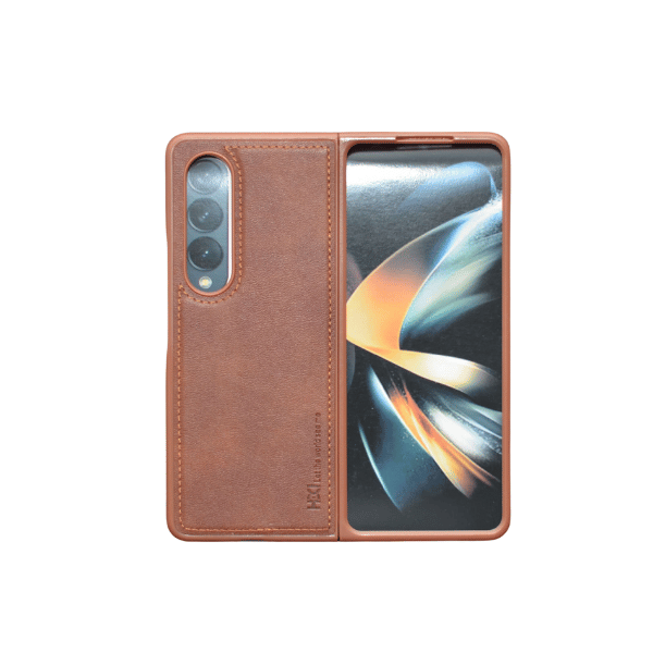 حافظة جلدية من سلسلة Nillkin Qin لهاتف Samsung Fold 4