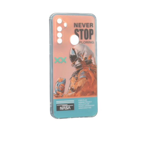 جرابات سيليكون مطبوعة لهاتف Realme 5 Oppo IDM