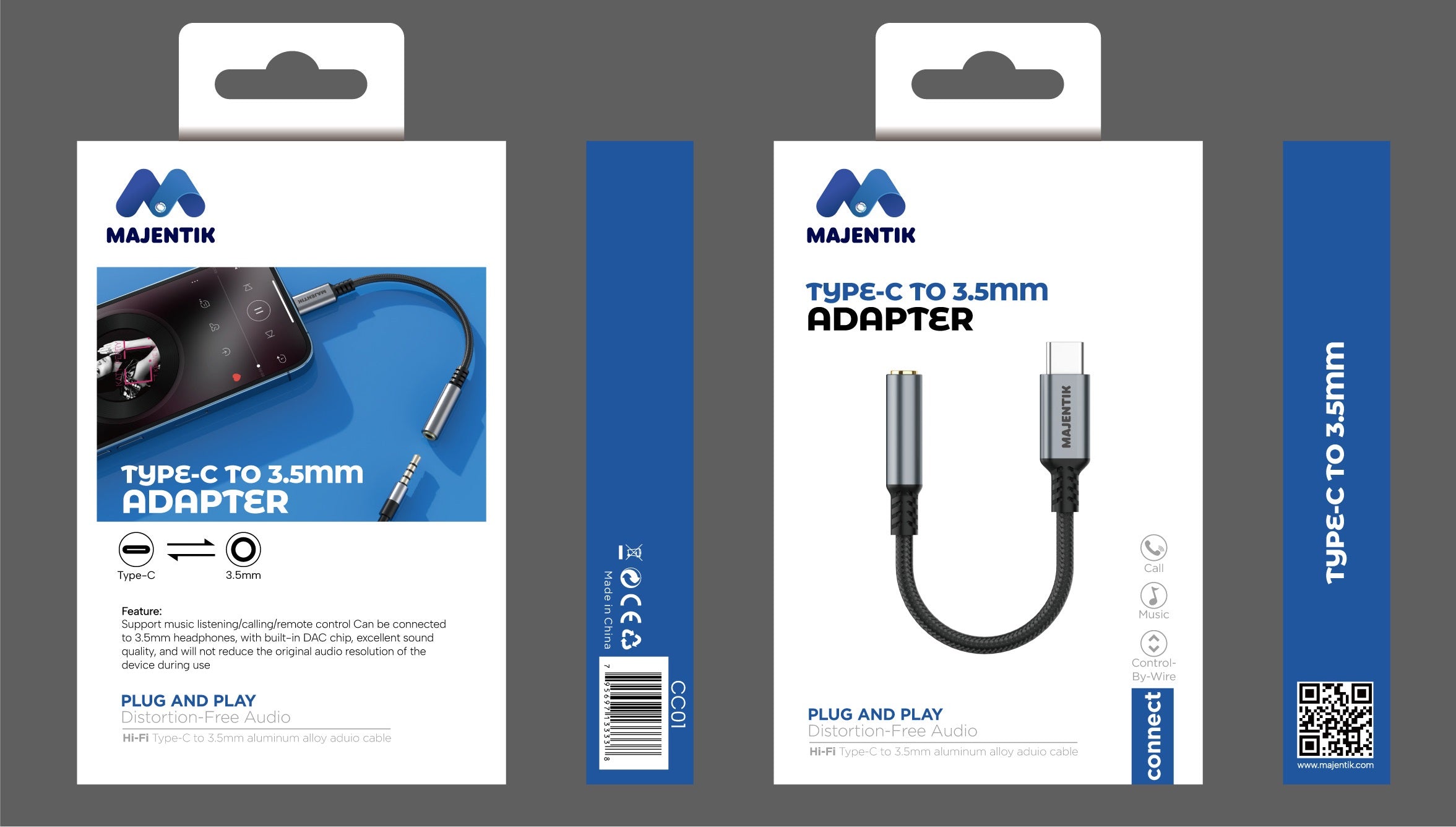 majentik type-c to 3.5mm Adapter