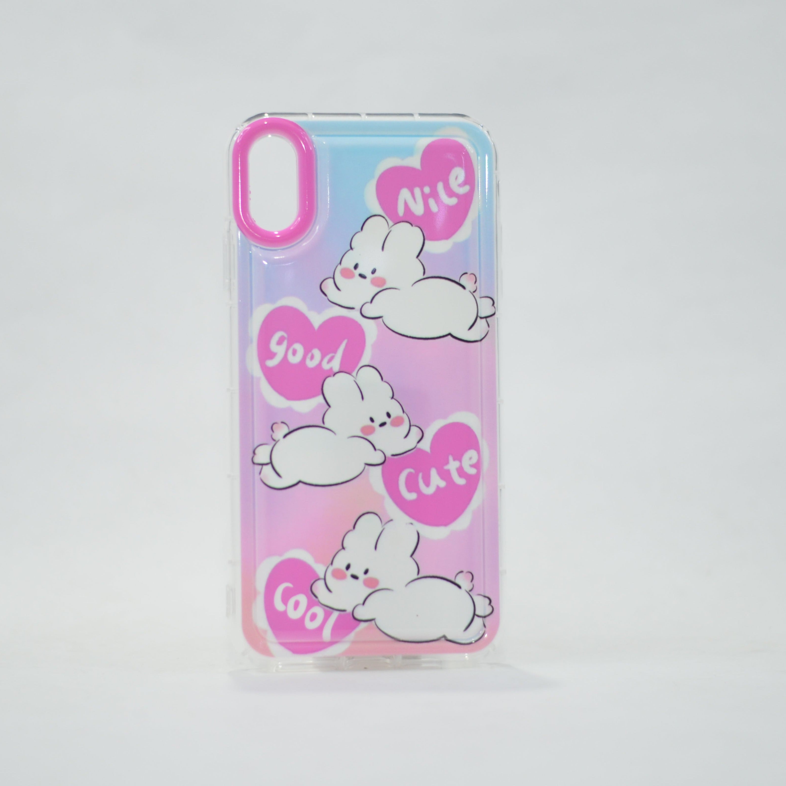 For iP X/XS Blue Spectrum Covers