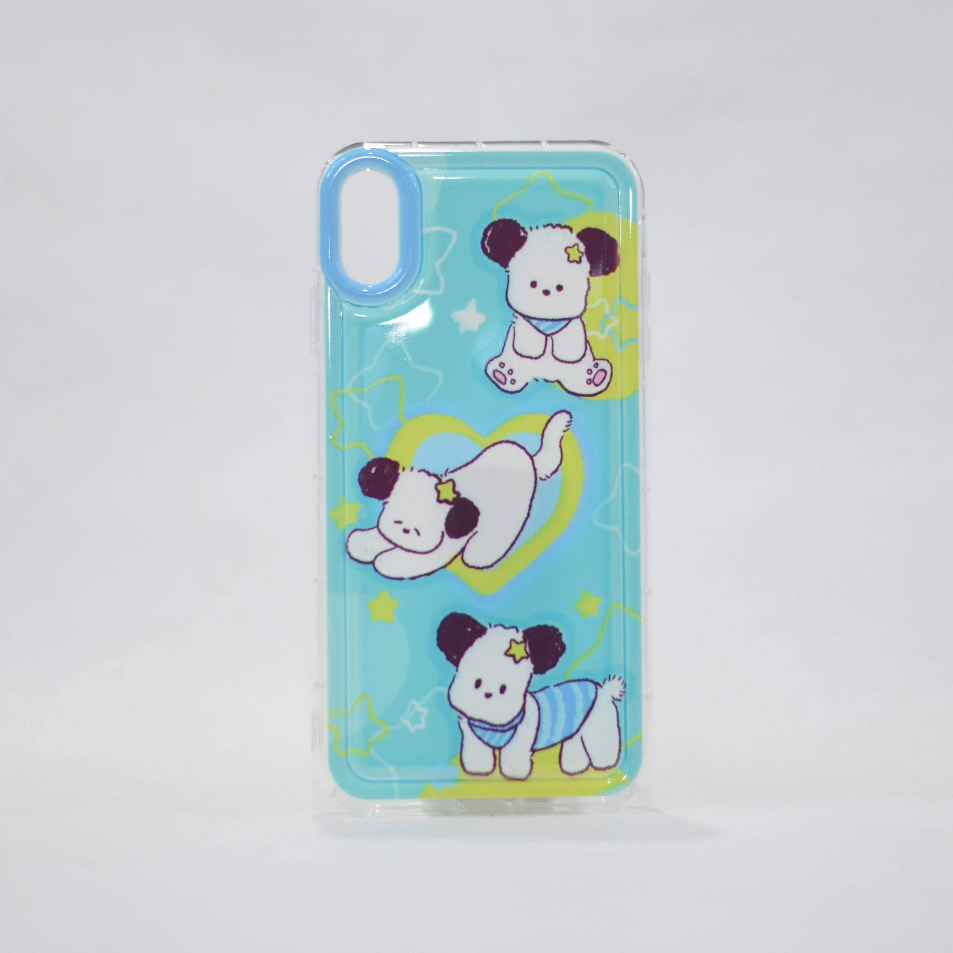 For iP X/XS Blue Spectrum Covers