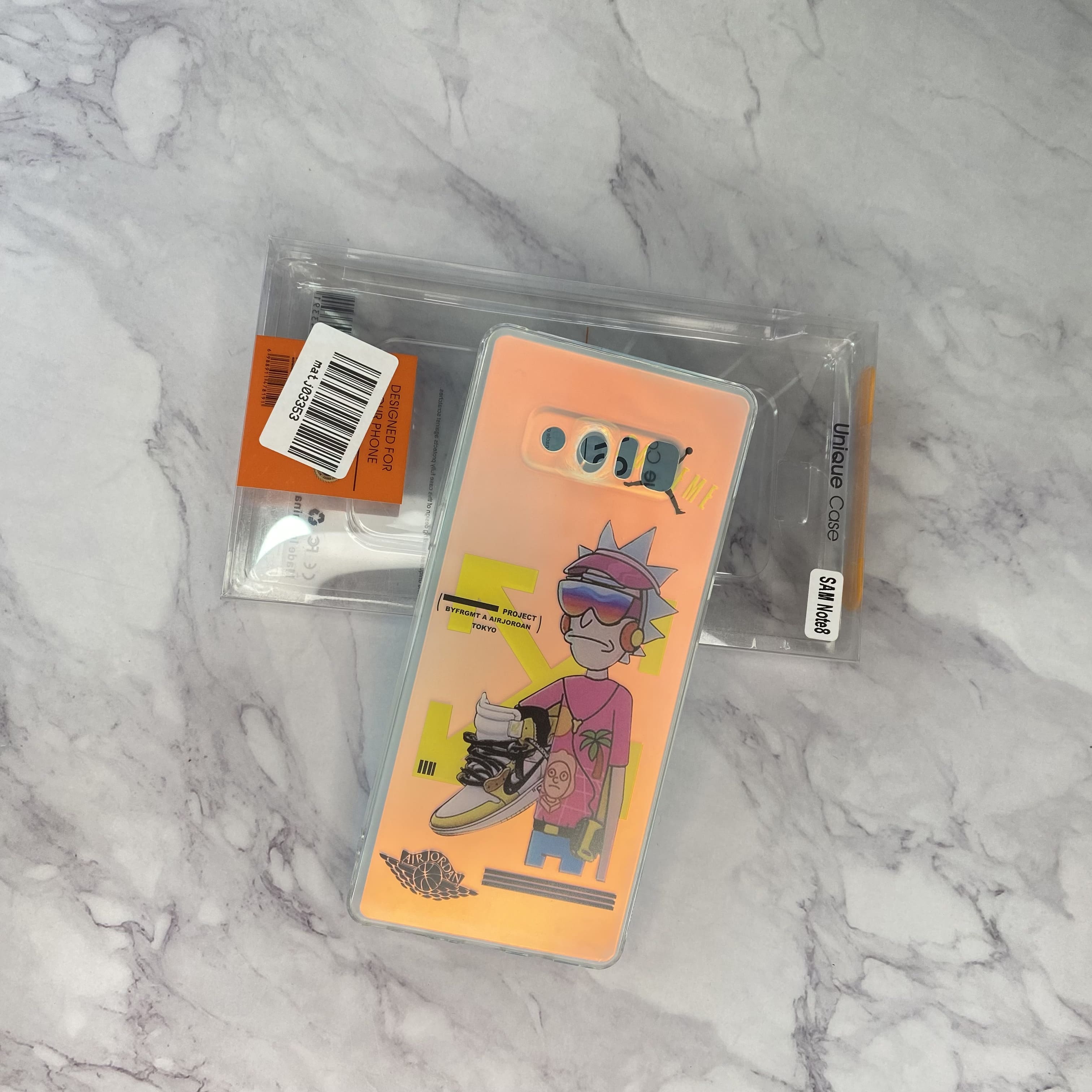 أغطية سيليكون مطبوعة لهاتف Samsung Note 8 IDM