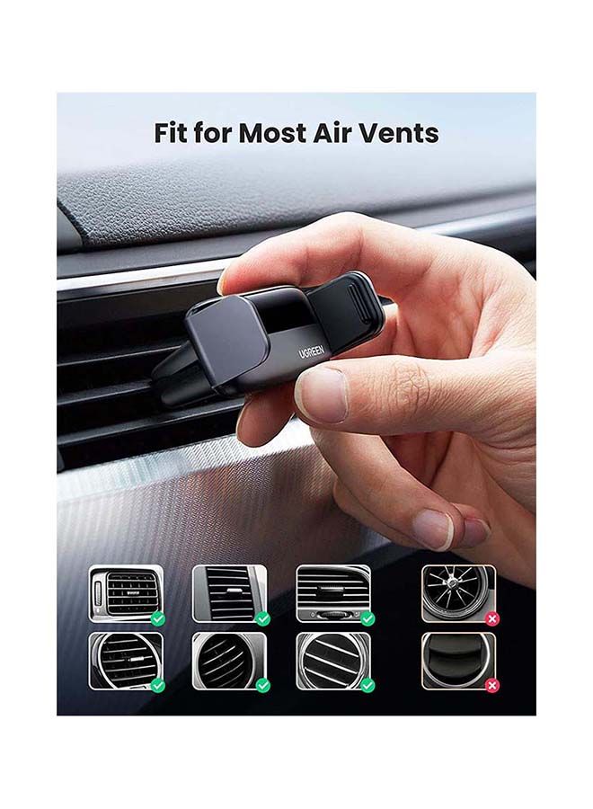 UGREEN LP120 Air Vent Phone Holder Black