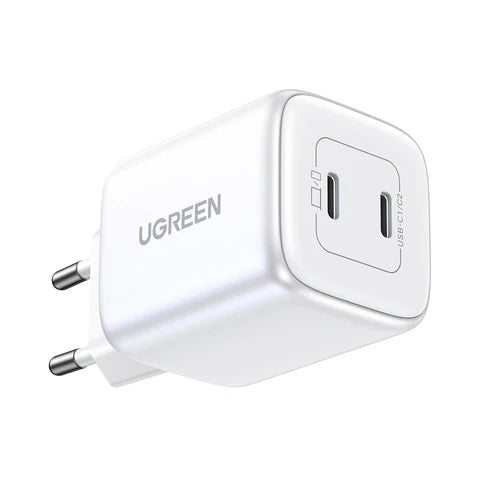 شاحن UGREEN Nexode 45W ثنائي USB-C PD GaN سريع - CD361