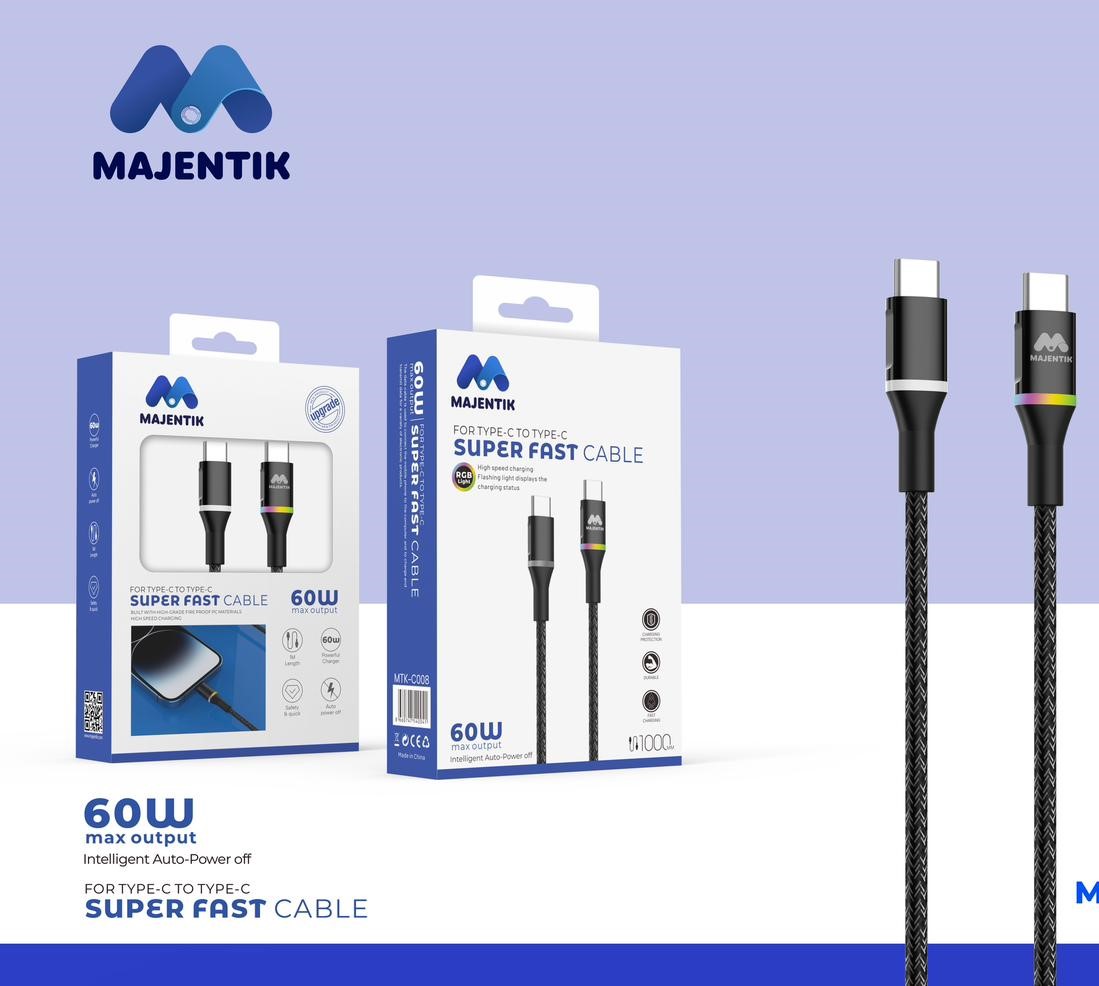 Majentik Cable C-008 Type-C To Type-C