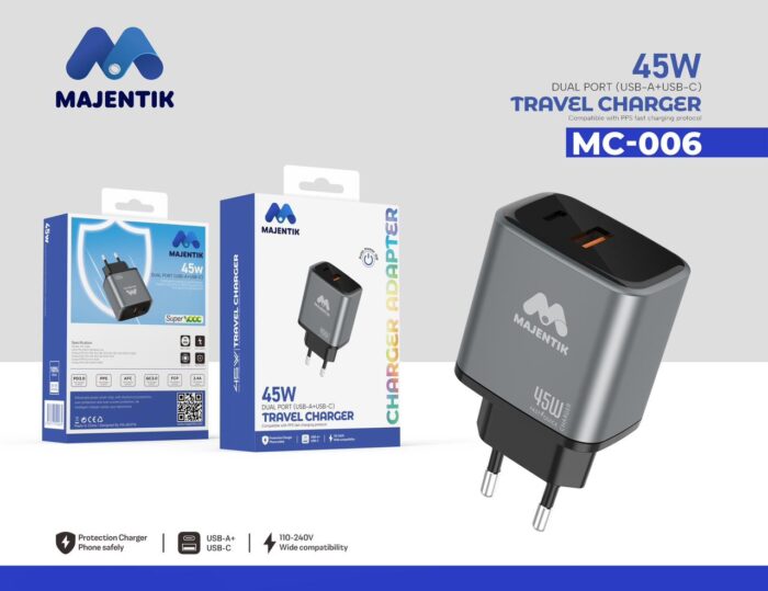 Majentik Head charger MC-006 45w