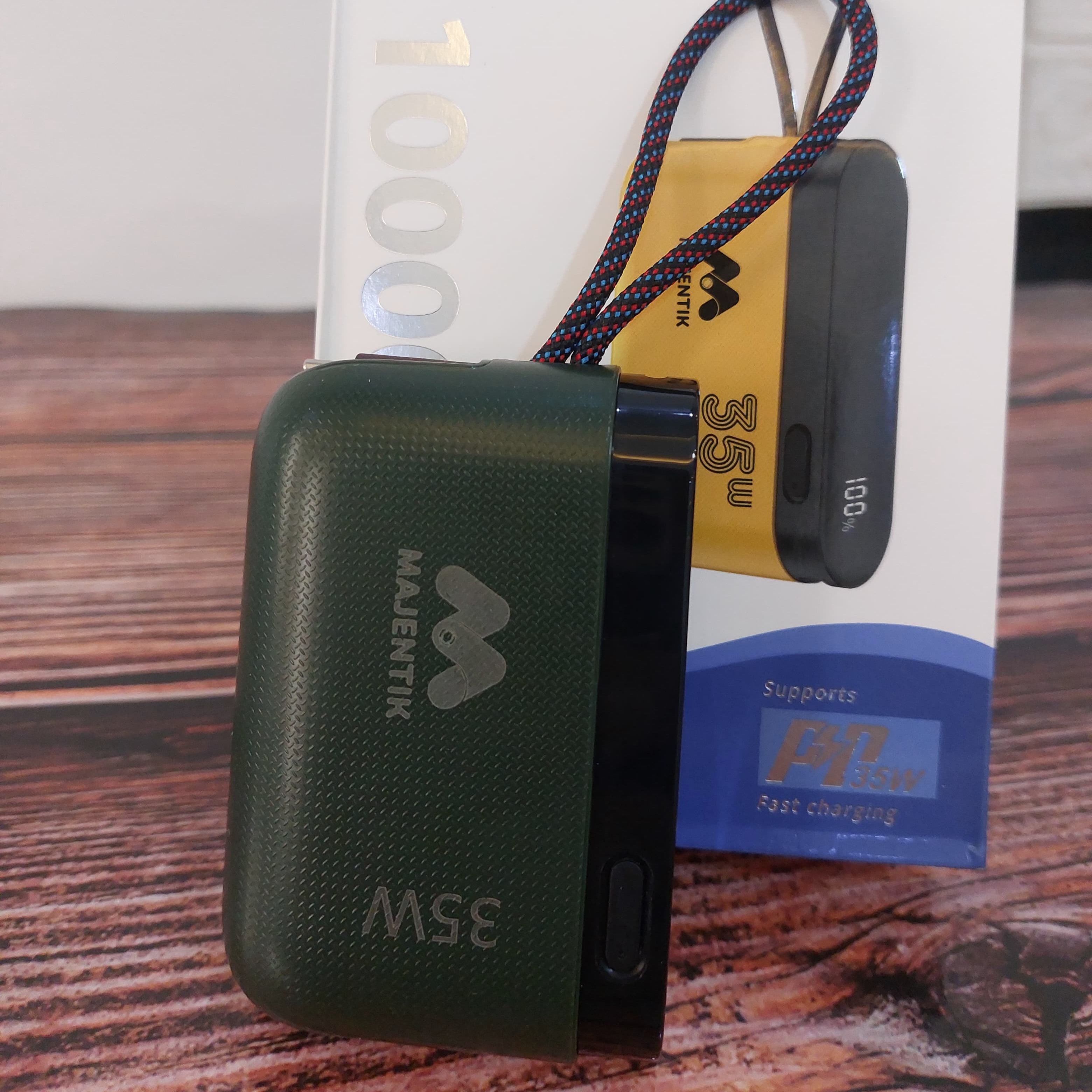 باور بانك ماجنتيك MJ-13/ 10000 مللي أمبير - PD 35 وات