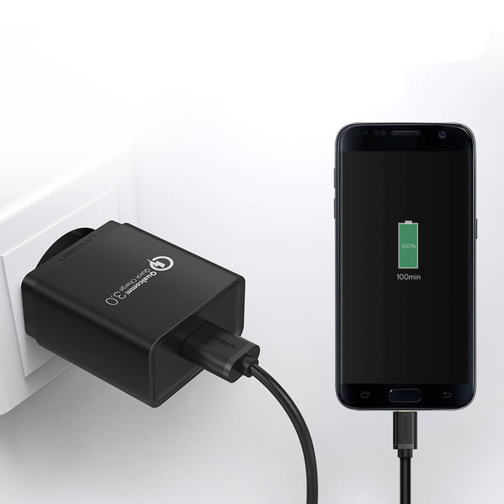 UGREEN USB-A QC3.0 18W Charger Black