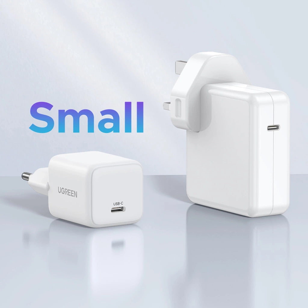 UGREEN X512 20W GaN 1x USB-C Wall Charger White