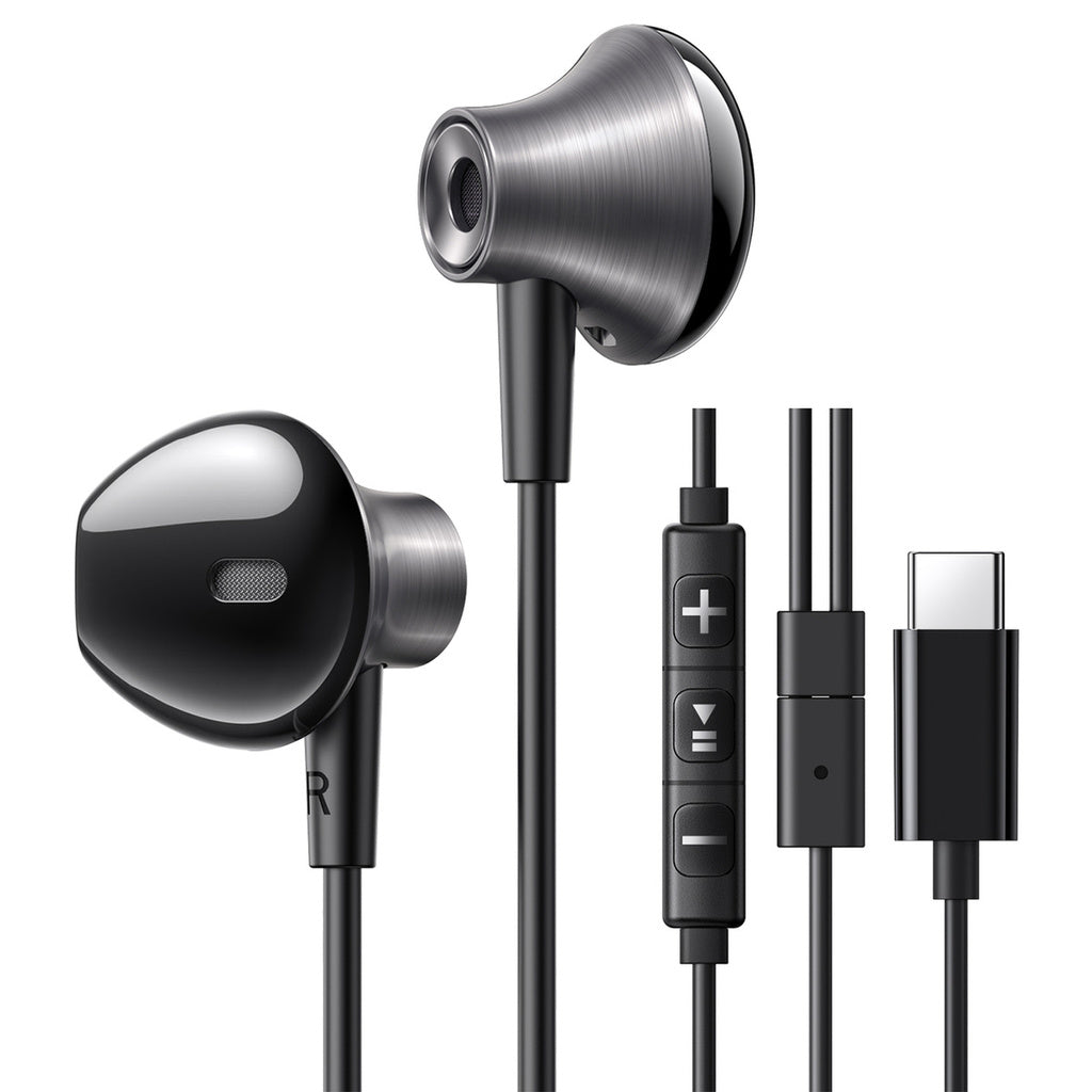 Wired headphones Ugreen 3.5mm EP106 (black)