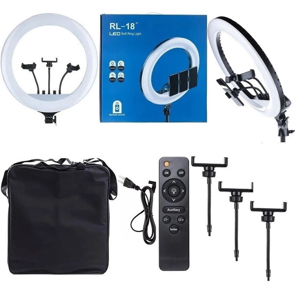 RL-18 LED Soft Ring Light without holder