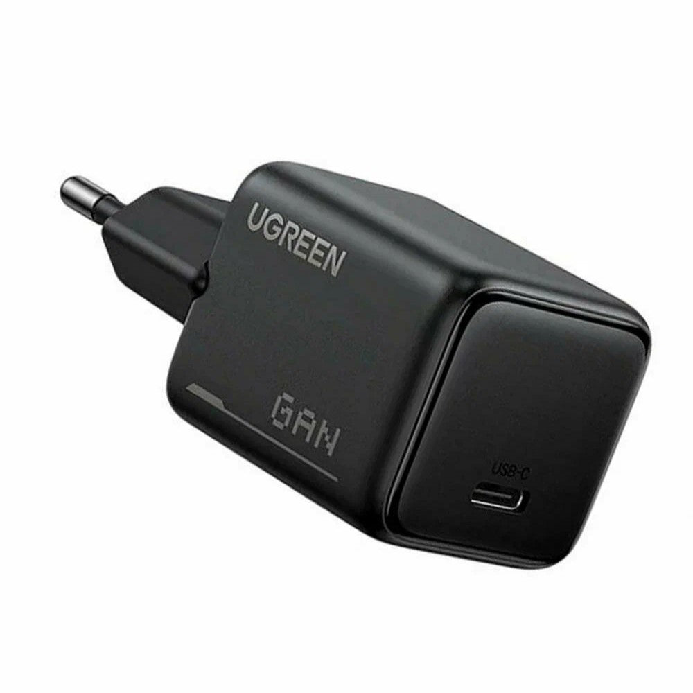 UGREEN 220V 25W, USB-C GaN /black/ - X517 / 65736