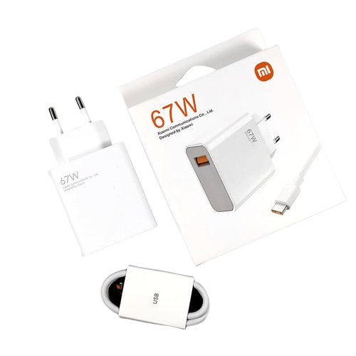 Xiaomi Rapid 67W Adapter with Type-C Cable - Support Turbo Charger - Matjrna
