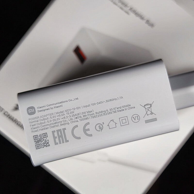 Xiaomi Rapid 67W Adapter with Type-C Cable - Support Turbo Charger - Matjrna