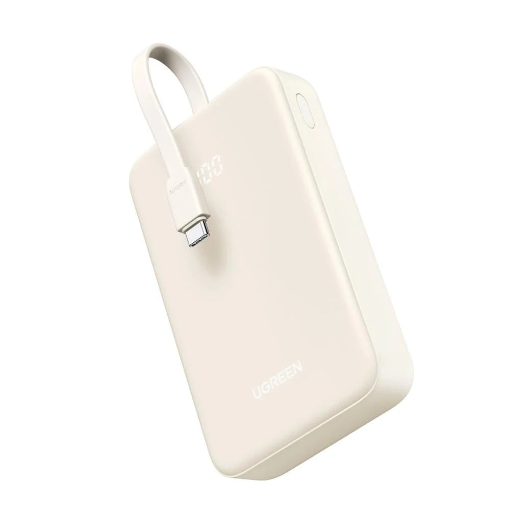 UGREEN 20000mAh Power Bank with Built-in Cable