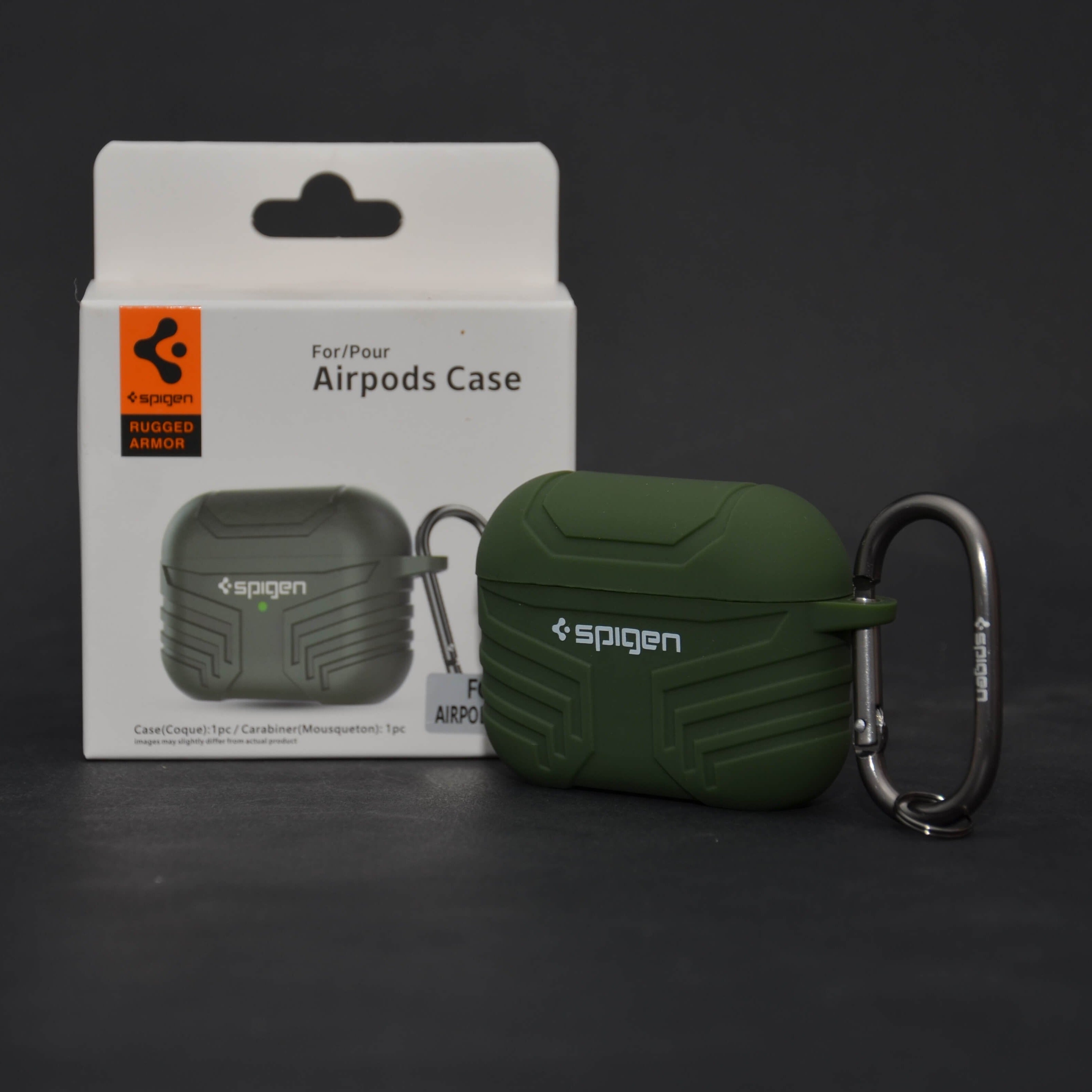 For Airpods Pro 2 Spigen Ecosystem Rugged Armor Case