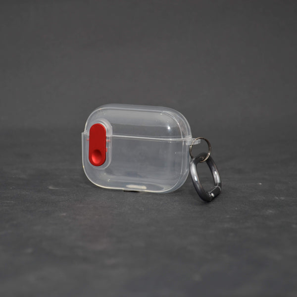 Airpods Pro new Transparent Silicone case With Clips