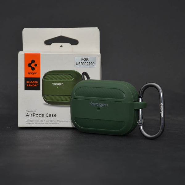For Airpods Pro Spigen Ecosystem Rugged Armor Case