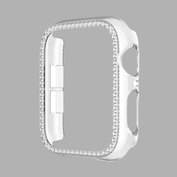 For Apple Watch Glass Diamond case 44 mm