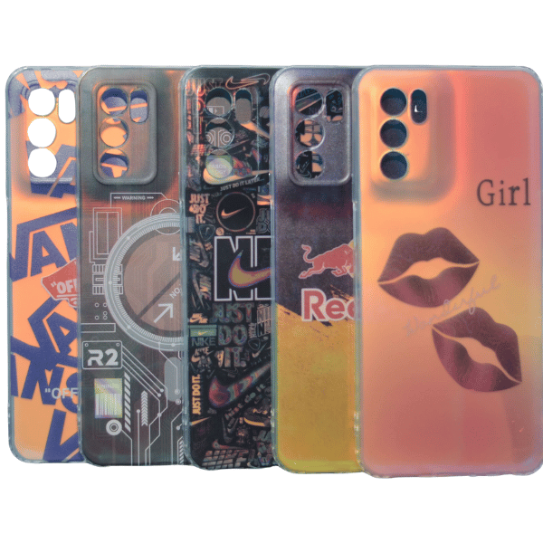 For A16 Oppo IDM Silicon Printed Covers