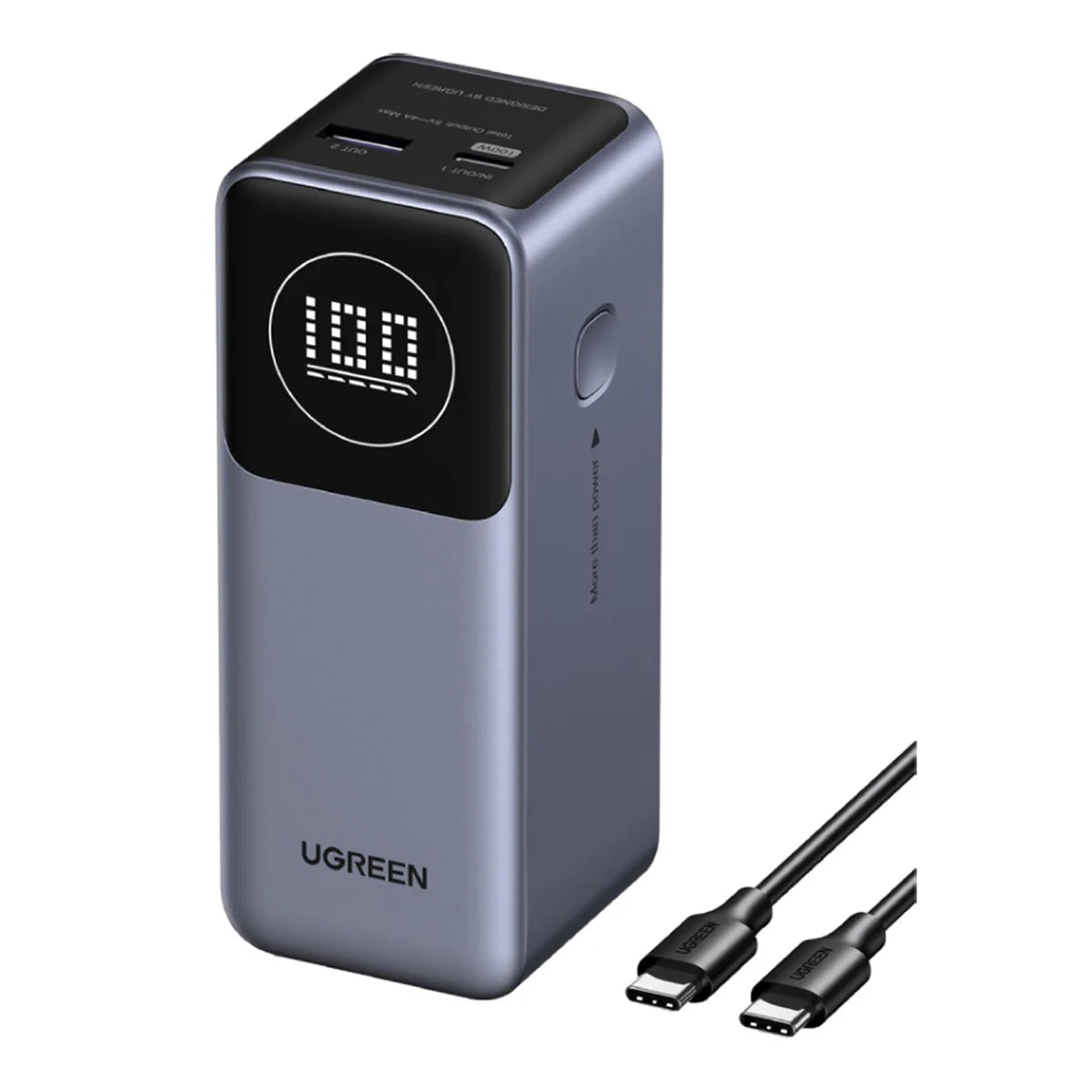 UGREEN Nexode PD 100W Fast Charging Power Bank 12,000mAh - Black
