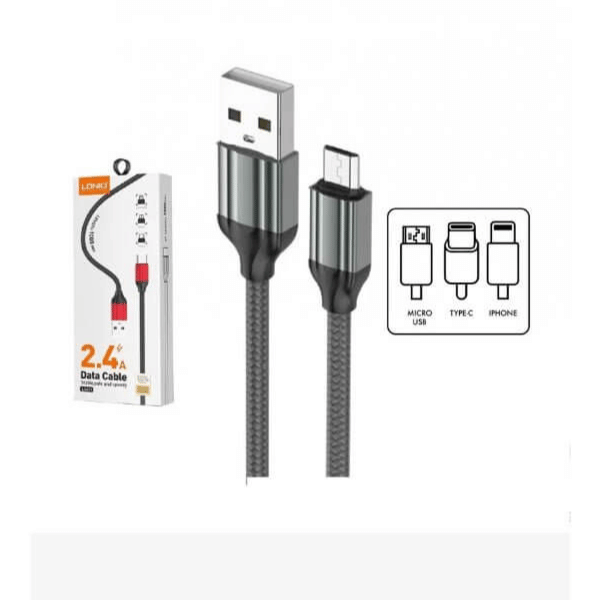 For Android Ldnio Micro LS441 Mobile Phone Fast Charging Cable USB to Charging Cable