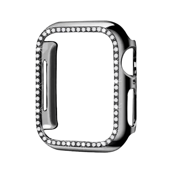 For Apple Watch Glass Diamond case 42 mm