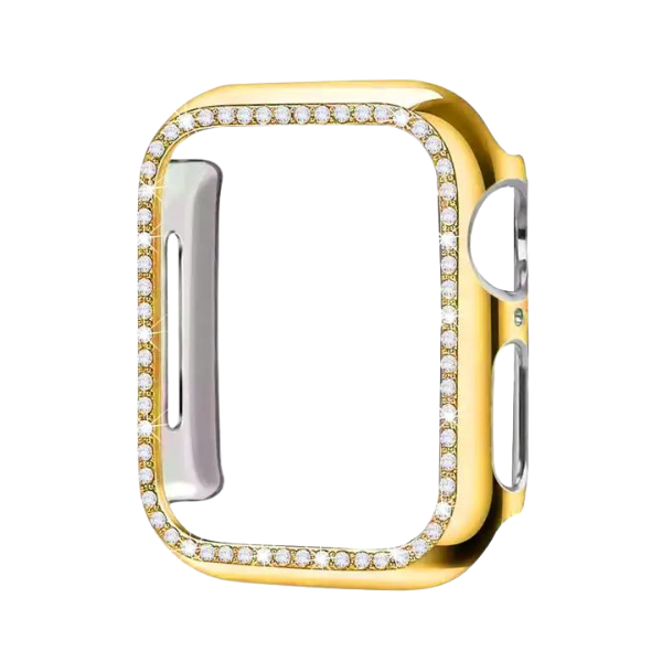 For Apple Watch Glass Diamond case 44 mm