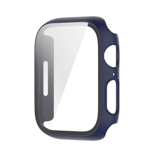 For Apple Watch Ultra Tempered Glass Film PC Watch Case 45 mm