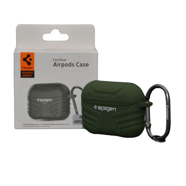 For Airpods Pro 2 Spigen Ecosystem Rugged Armor Case