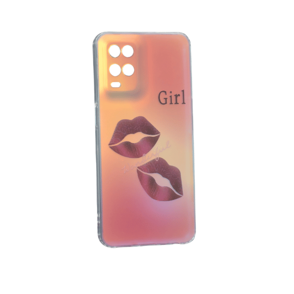 For A54 Oppo IDM Silicon Printed Covers